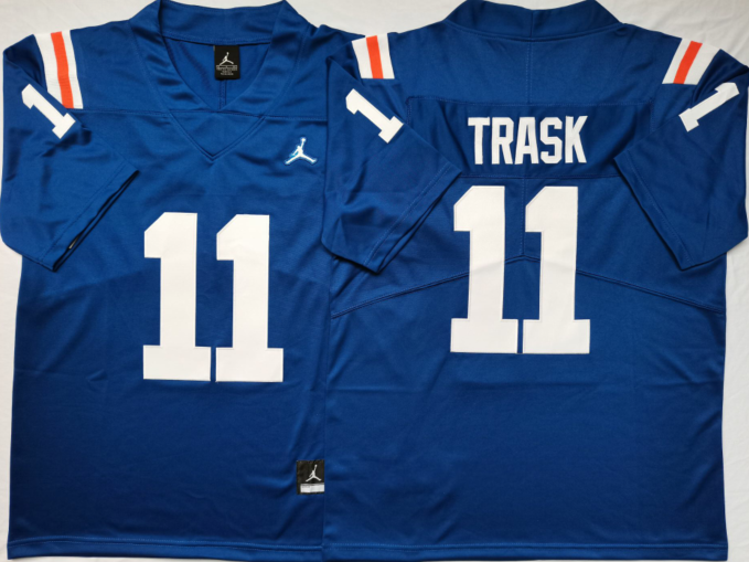 Men's Florida Gators Kyle Trask #11 Royal Jersey